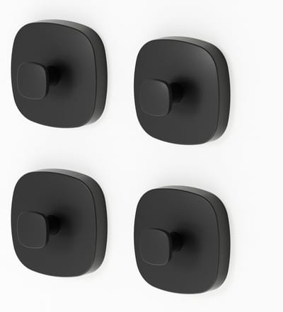Set van 4 Zuignap Haken, Sterke Waterdichte Haken voor Handdoeken, Geschikt voor Glas, Keuken en Badkamer, Tot 5 kg Draagkracht, Ideaal voor Glad Wandoppervlak