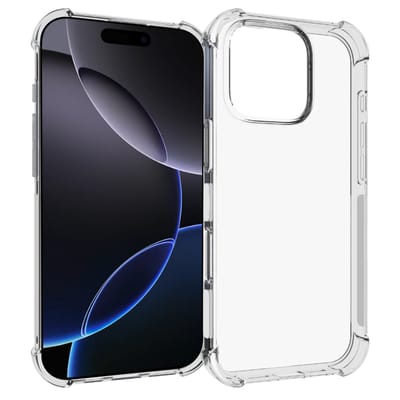 imoshion Hoesje - Geschikt voor Apple iPhone 16 Pro - Shockproof Case - Transparant