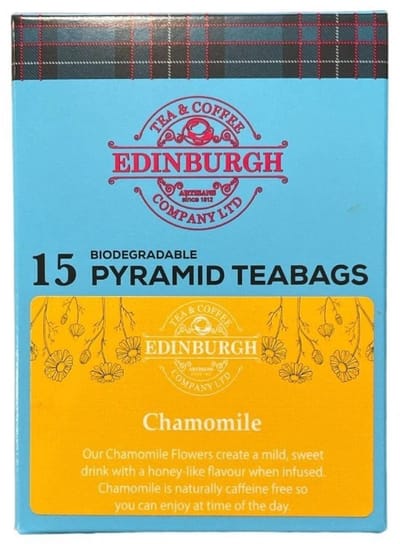 Camomile – Zachte Kruidenthee van Kamillebloemen – Edinburgh Tea and Coffee