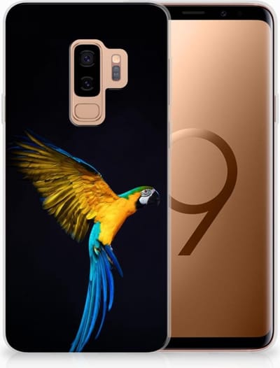 Samsung Galaxy S9 Plus TPU Hoesje Papegaai
