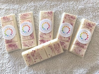 Waxmelts WHITE CHRISTMAS waxmelt KERST kerstmis geur - Linden - handgemaakt - 100% sojawax - aromatic - geurbrander - huisparfum