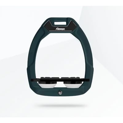 Veiligheidseisen voor paardrijden Plat Grip Groen/Zwart/Wit Flex-On Safe-On