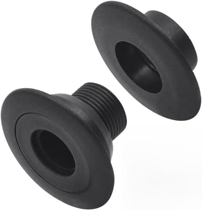 Voetbal Tafel Lagers - Tafelvoetbal Onderdelen - Repareren Tafelvoetbal - Voor 16mm Stangen - 16 Stuks - Zwart