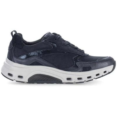 Gabor rollingsoft sensitive 76.986.36 - dames rollende wandelsneaker - Blauw - maat 36 (EU) 3.5 (UK)