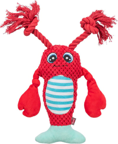 Trixie - Kreeft - Met Flostouw - Rood - 34X17X10,5 cm