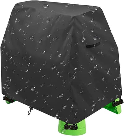 Watertafel Hoes - Zandbak Afdekhoes - Buitenspelen Beschermen - Waterdicht 420D Polyester - 105x65x84cm - Zwart
