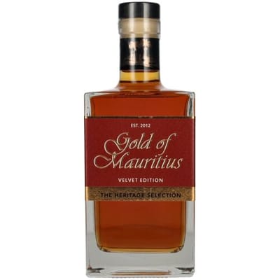 Gold of Mauritius The Heritage Selection Velvet Edition Rum 43% Vol. 0,7l