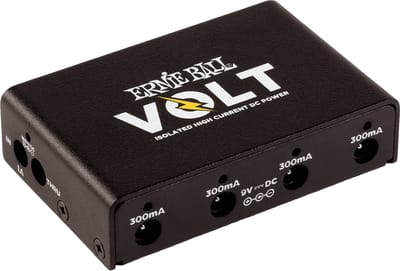 Ernie Ball Volt - Pedalboard Voeding - Geïsoleerde DC Outputs - 4x 9V + 1x 18V - Ultacompact - Universele Adapter