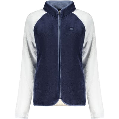 Noorwegen 1963 Blauwe Polyester Vrouwen Sweater