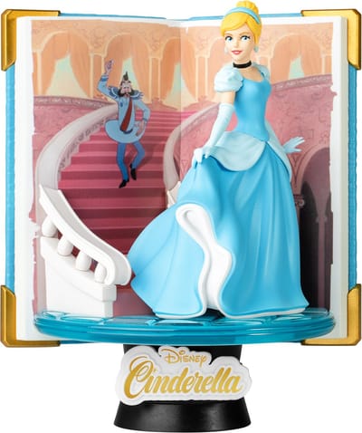 Beast Kingdom - Disney - Diorama-115 - Verhalenboekenserie - Assepoester - 13cm