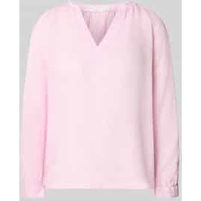 regular fit tuniekblouse van ramie
