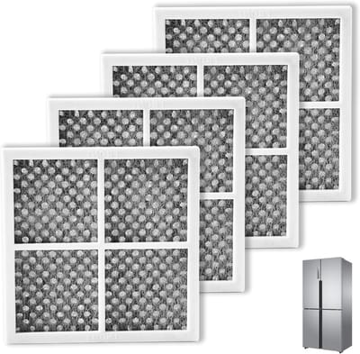 Vervangende luchtfilters voor koelkast, geschikt voor ADQ73214405, ADQ73214404 en ADQ73214408, verbetert luchtkwaliteit en geur in koelkast