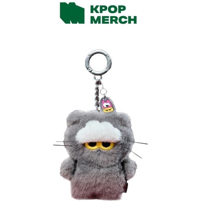 G-DRAGON - ZOA Mini Pluche Sleutelhanger 1ea gray