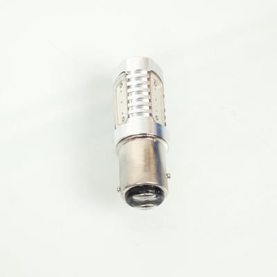 Ampoule LED rouge M-Tech pour auto 12V 21/5W BaY15d Neuf