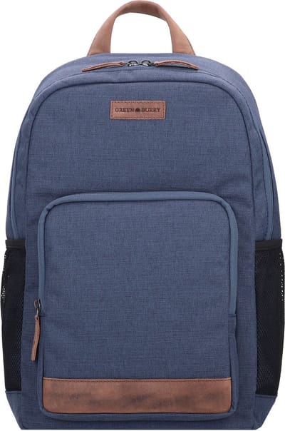 Greenburry Gerecycled PET Coral Rugzak 41 cm laptopvak - 41cm (17 duim) - coral blue
