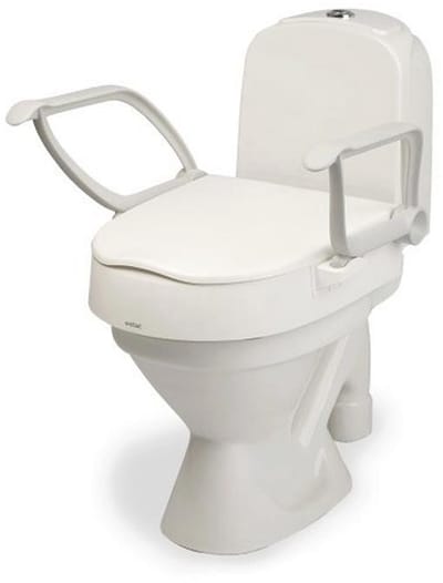 Verstelbare Toiletbrilverhoging met Armleuningen
