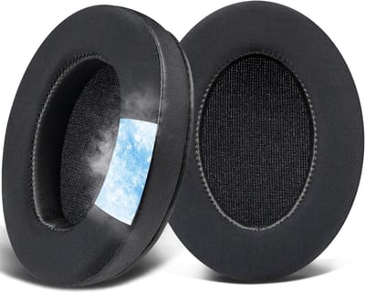 Vervangende Oorkussens voor Mpow 059/059 Lite/H5 Hoofdtelefoon, Comfortabele Earpads met Geluiddempende Schuim en IJszijde Stof