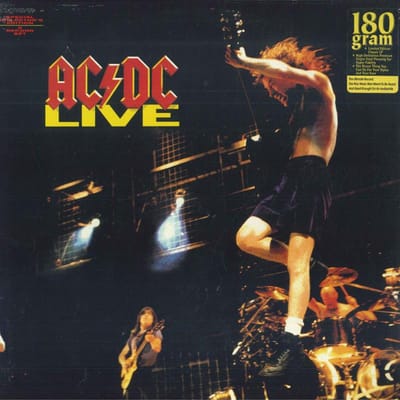 Disque LP DISQUE LP ACDC BON SCOTT BRIAN Live Disque LP Analogique ACDC Bo E290553 Columbia 2003 US Rock