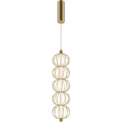 Maytoni - Hanglamp Golden Cage - Goud - Ø13,9