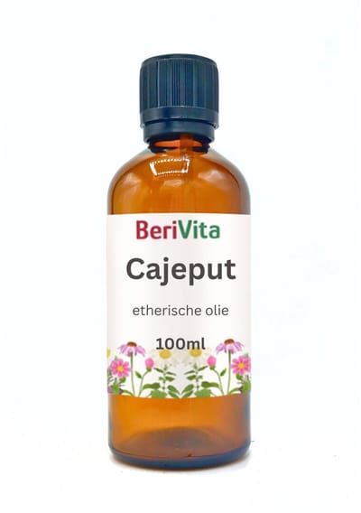 Cajeput Olie 100ml Druppelfles - Pure Etherische Cajeputolie, Kajapoet Olie - Essentiële Kajeputolie