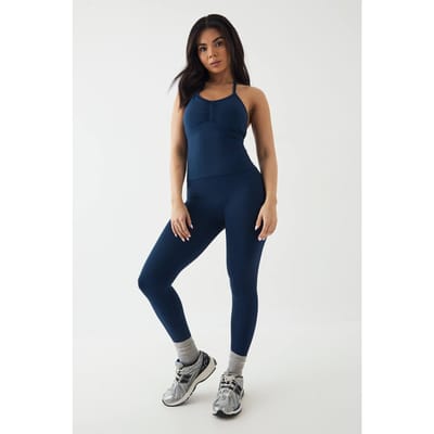 Dames DSGN Studio Ultra Contour Naadloze Hoge Taille Legging | Marineblauw | Maat: XS