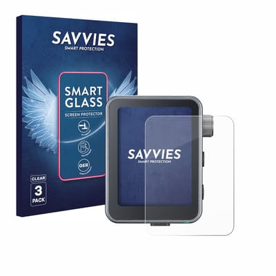 3 Stuks Savvies Screenprotector - geschikt voor Godox X3 Pro - beschermfolie glas transparant