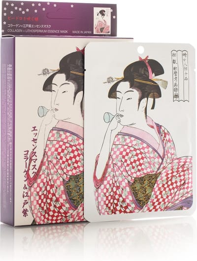 Collageen & Lithospermum Facial Sheet Mask - Japanse Gezichtsmaskers Collageen –  1 Stuks - 25 g