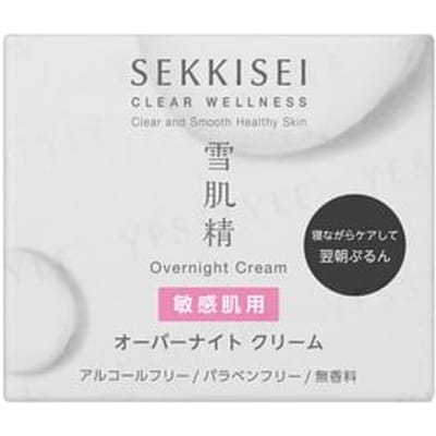 Kose - Sekkisei Clear Wellness Overnight Cream 40g