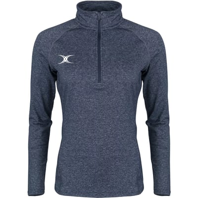Gilbert Netball Pro Synergie Warm Up Top - W 12 - Donker Navy
