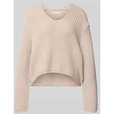 loose fit pullover van katoenmix
