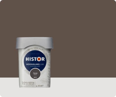Histor Perfect Finish Lak Hoogglans 0,25 liter - Cacao