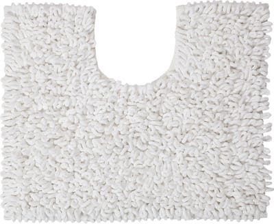 Sealskin Twist Toiletmat 45x50 cm - Microfibre - Wit