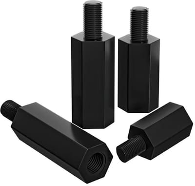 Dailygoody - M3 Afstandhouder - Nylon afstandshulzen - 100 stuks - Hexagonale schroefdraad - Afstandhouders voor PCB-printplaten - Geschikt voor elekt...