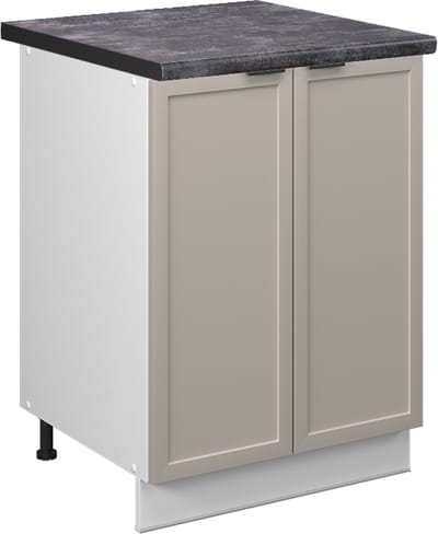 Vicco Fame-Line Keukenonderkast – 60 cm, WB Antraciet GrijsBeige