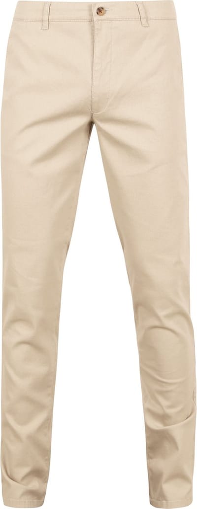Suitable Chino broek Pico Lichtbeige - Maat 50 - Heren - Mannen broeken