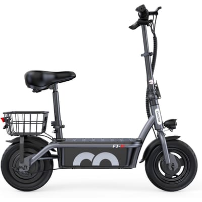 iSCOOTER F3 Geen ABE-certificaat 1000W Motor Milieuvriendelijke Elektrische Scooter Voor Volwassenen 48V13AH Batterij 10 Inch Opblaasbare Banden Buiten Reizen E-SCOOTER