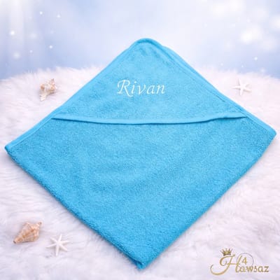 Kraamcadeaus - Hawsaz.nl cadeau - Badcape - Baby handdoek - Badcape met naam - Babyverzorging - Geboortecadeau - Bad en douche - Borduren met naam - Gepersonaliseerd - Babycadeau met naam - Badcape - genderneutraal baby cadeau - Tweeling cadeau