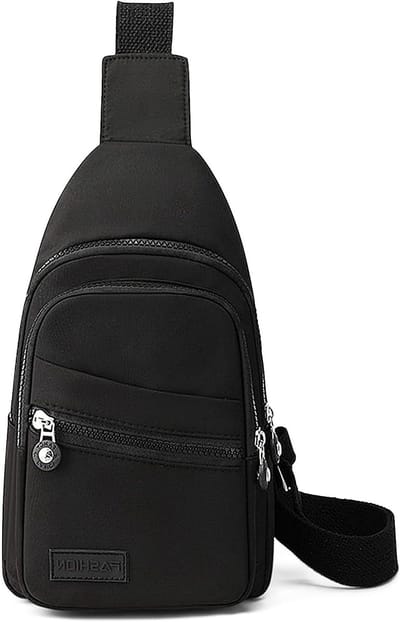 Stijlvolle Crossbody Sling Bag voor Vrouwen met Verstelbare Schouderband, Ideaal voor Reizen en Winkelen, Ruime Borstzak en Persoonlijk Ontwerp
