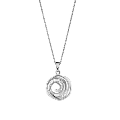 Orphelia 'Apolline' Dames 925 Sterling Zilver Set: Ketting + Oorbellen + Ring - Zilver SET-7500