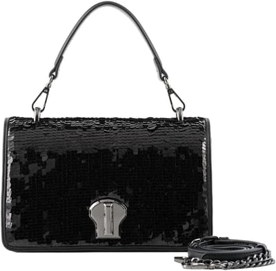 SEIDENFELT MANUFAKTUR schoudertas Seljord Crossbag Black zwart