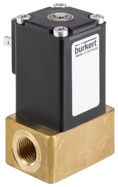 Magneetventiel G1/4'' NC Messing FKM -1-5bar/-15-73psi 24VDC 2873 234299