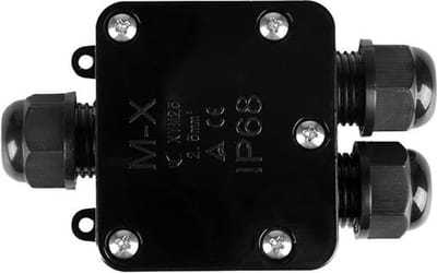 Aansluitbox - Van 1 naar 2 aansluitingen - IP68