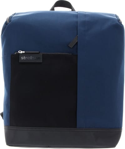 strellson Vrije tijd rugzak Rugzak met laptopvak Royal Oak Backpack Darkblue Blauw Zwart