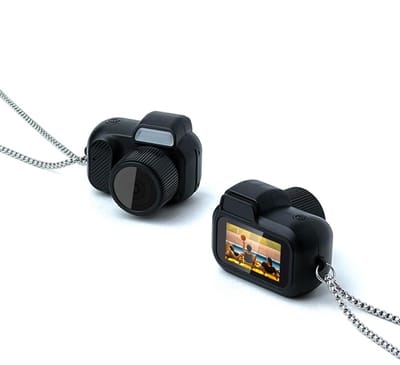 Dailygoody - Micro-videocamera - 1080P Mini-duimcamera - Sleutelhanger met 100 minuten batterijduur - Voor studenten en kinderen - Compact en handzaam
