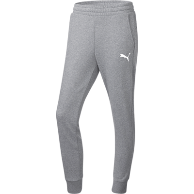 PUMA teamGOAL Casuals Pants Heren sportbroek - Medium Gray Heather-Puma White