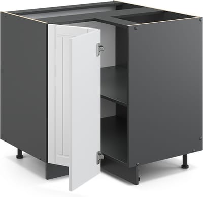 Vicco Fame-Line Hoekkast – 80.5 cm, WB Eik Wit Landhuis