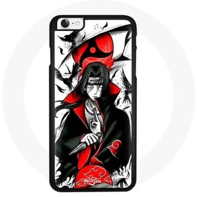 Hoesje - Naruto - Iphone SE - Itachi Uchiwa - Flexibel - Anime - Unisex