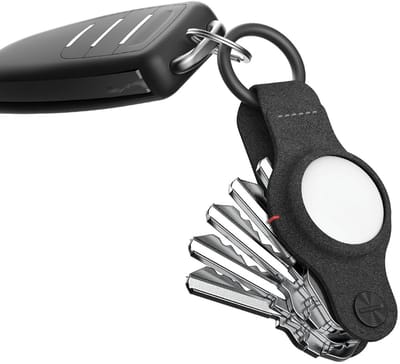 Keysmart air compact key holder black