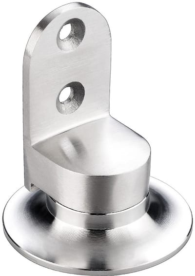 OUTARO-2 stuks Massief Gegoten SUS304 RVS Deurstopper – Vloermontage – Sterke Magneet – Stevig & Roestvrij