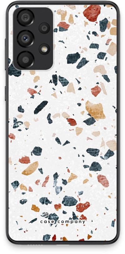 Case Company® - Hoesje geschikt voor Samsung Galaxy A33 5G hoesje - Terrazzo N°4 - Soft Cover Telefoonhoesje - Bescherming aan alle Kanten en Schermrand